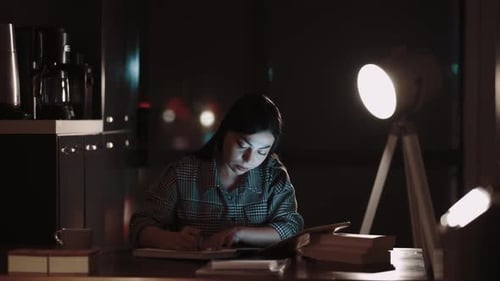 Woman Working in the Office