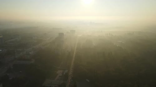 Aerial Shot The City Luck