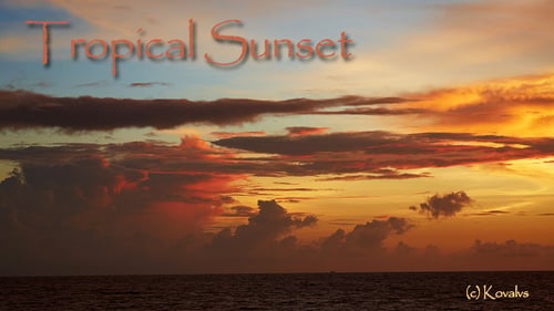 Tropical Sunset