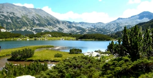 Mountain Lake ( Miniature Effect) 1