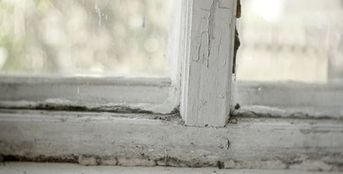 Old Village House Window 15