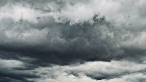 Nuvem turbulenta temperamental