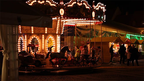 Carousel at Night