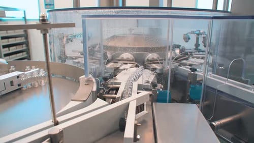Pharmaceutical Production Line for the Production of Vaccines and Medical Drugs Against Viruses