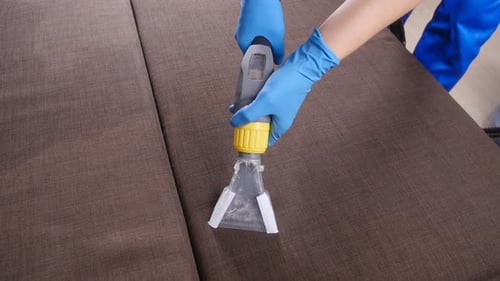 Dry Cleaning the Sofa in the Apartment or Office