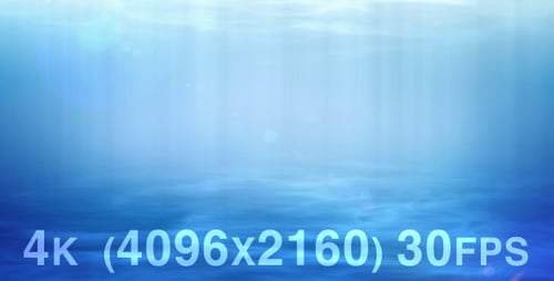 Animated Seamless Loop: Underwater Ocean Light Rays Background