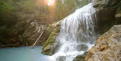 Waterfall in the Forest
