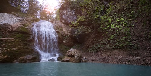 Waterfall in the Forest