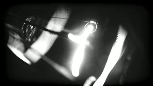 Vintage Close Up Light Bulb