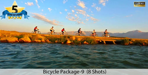 Fahrrad und See