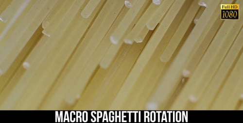 Close Up of Dry Spaghetti Noodles