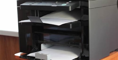 Der Drucker in Aktion 4