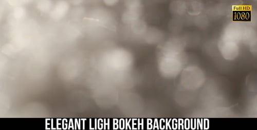 Neutral Abstract Background with Moving Bokeh