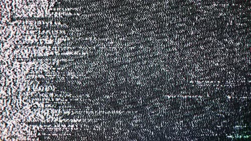 Abstract Screen Static Interference and Visual Noise