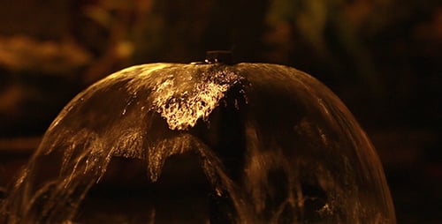 Night Water Fountain