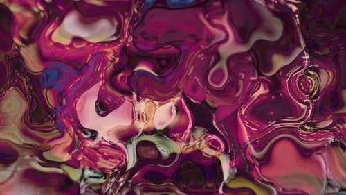 Dynamic Magenta and Purple Fluid Abstract Motion Background