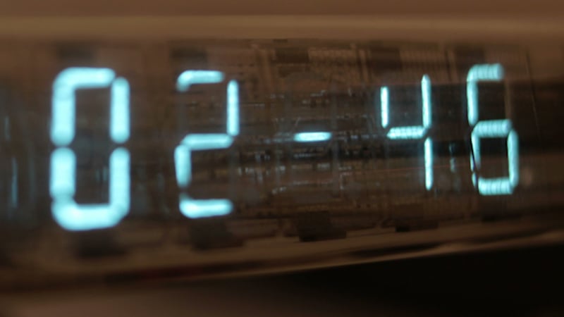 Digital Numbers Led Clock Counter 8, Technology Stock Footage ft. data ...