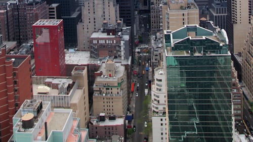 Millenium Sunrise Manhattan Skyline New York