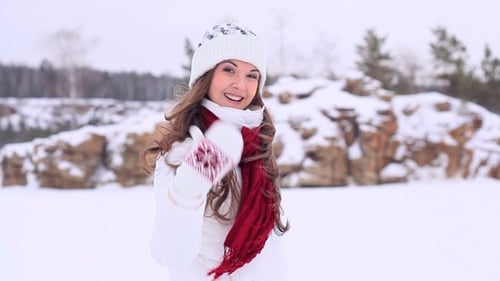 Winter Girl Waves