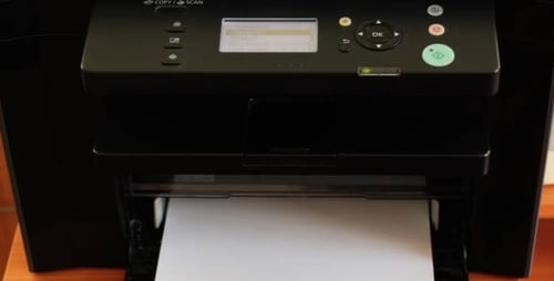 Der Drucker in Aktion 5