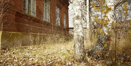 Abandoned Red Brick Building 9