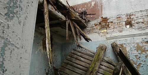 Abandoned Red Brick Building 4