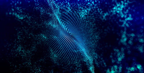 Ocean Waves Particles