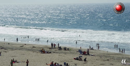 People On The Beach