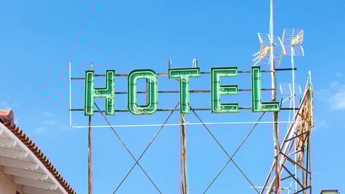 Sun Overshining Hotel Banner