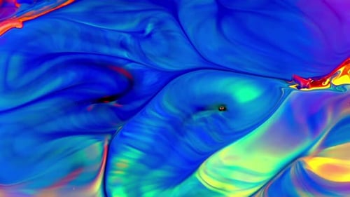 Abstract Colorful Invert Paint Exploding Texture 93