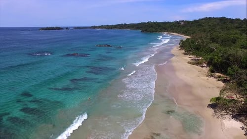 Virgin Unspoiled Caribbean Island Beach