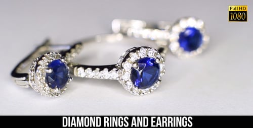 Diamond Rings And Earrings