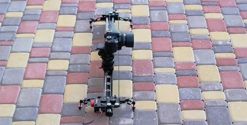 Camera Moving on a Slider Device