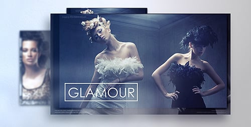 Modern Dynamic Photo Slideshow with Light Transitions