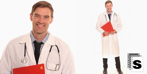Lachender Doktor
