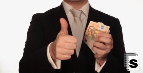 Empresário é pago com euros