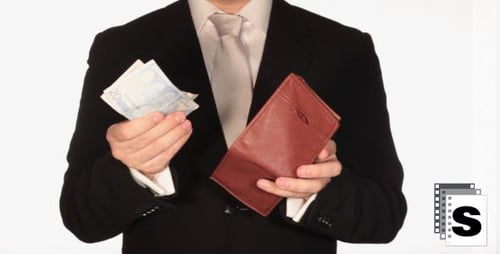 Empresário fica sem euros