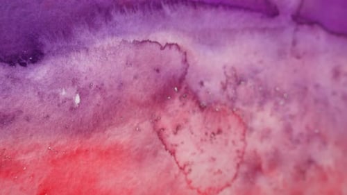Abstract Red, Pink, and Purple Watercolor Texture