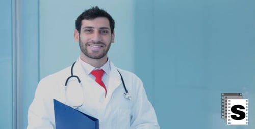Smiling Doctor (male)