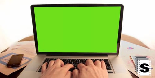 Working With Laptop 3
