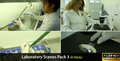 Laboratory Scenes Pack 3