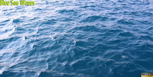 Blue Sea Waves
