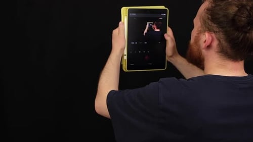 Set Camera on Tablet