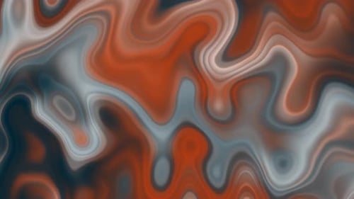 Fluid Abstract Color Swirls Seamless Loop Background Animation