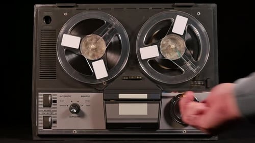 Operating an Analog Tape Recorder Machine
