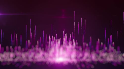 Futuristic Abstract Data Energy Lines Reveal