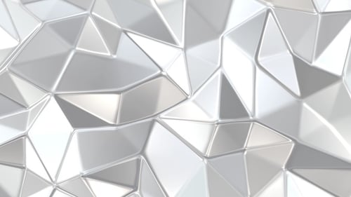 Light Triangles Background