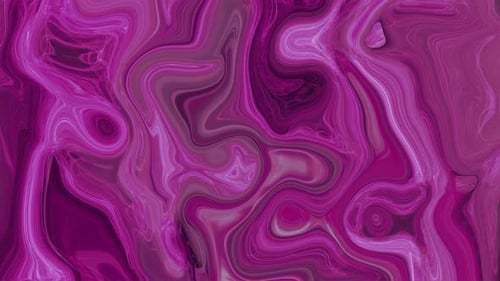 Abstract Fluid Magenta and Purple Swirling Background Animation Loop