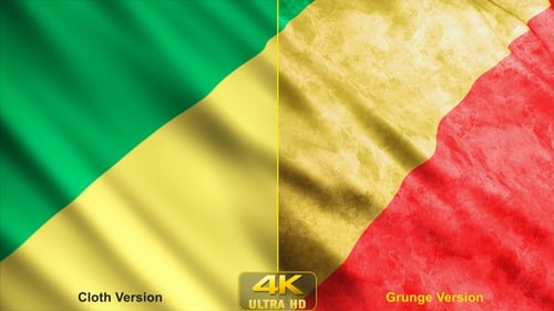 Republic Of The Congo Flags