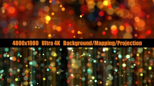 4K Warm Bokeh Loop